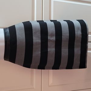 Banana Republic Grey Black Striped Skirt 4